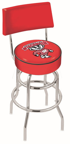 Wisconsin "badger" Bar Stool