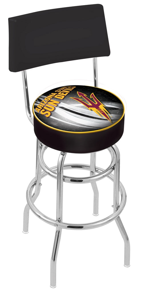 Arizona State Bar Stool With Pitchfork Logo