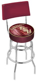Florida State (script) Bar Stool