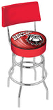 Georgia "bulldog" Bar Stool