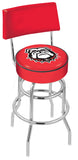 Georgia "bulldog" Bar Stool