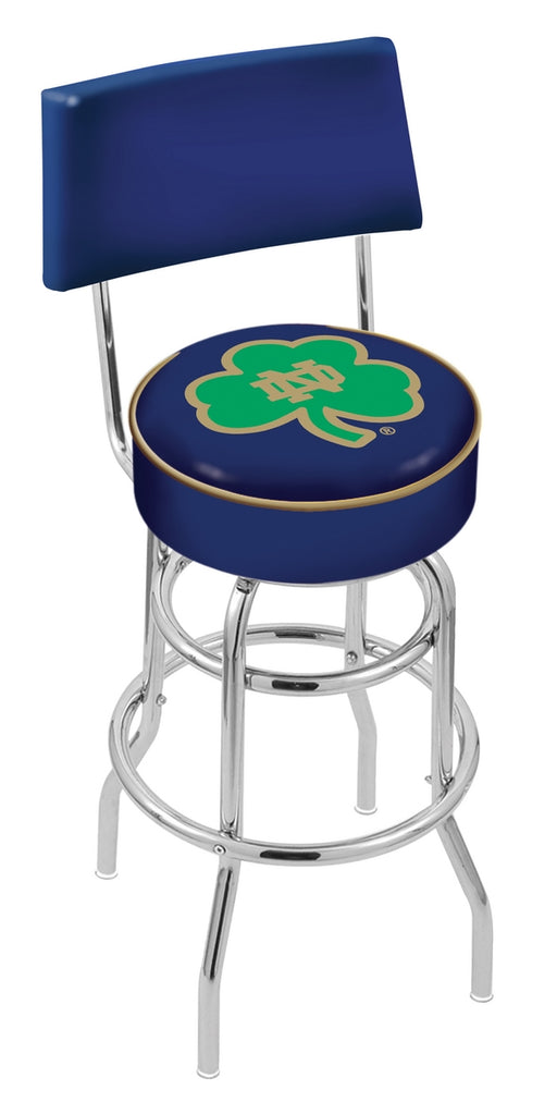 Notre Dame (shamrock) Bar Stool