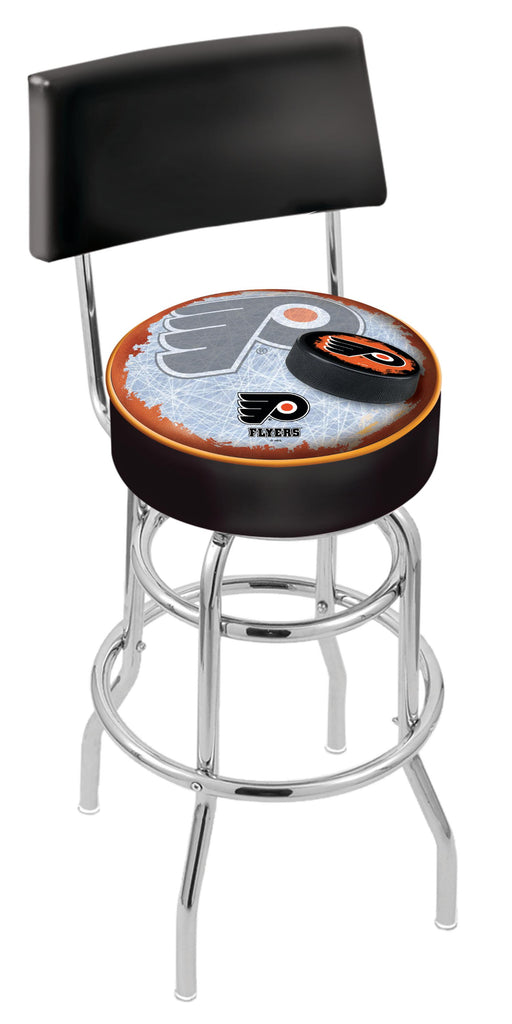 Philadelphia Flyers Bar Stool W-black Background