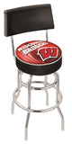 Wisconsin "w" Bar Stool