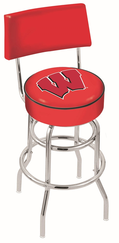 Wisconsin "w" Bar Stool