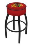 Chicago Blackhawks Bar Stool W-red Background