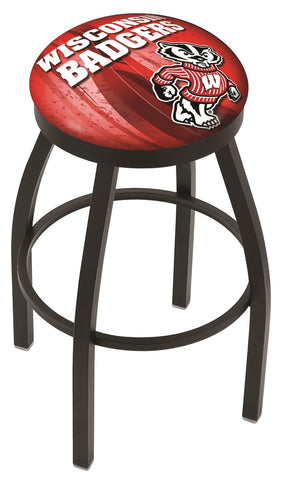 Wisconsin "badger" Bar Stool