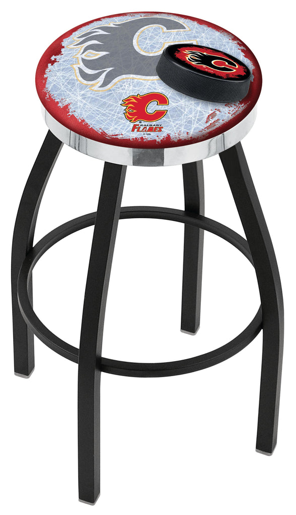 Calgary Flames Bar Stool