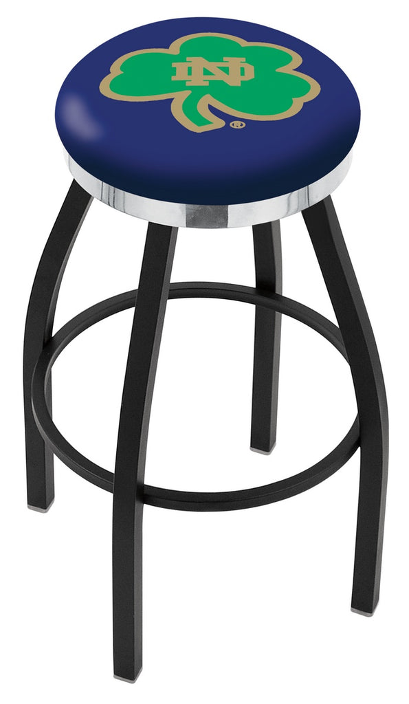 Notre Dame (shamrock) Bar Stool