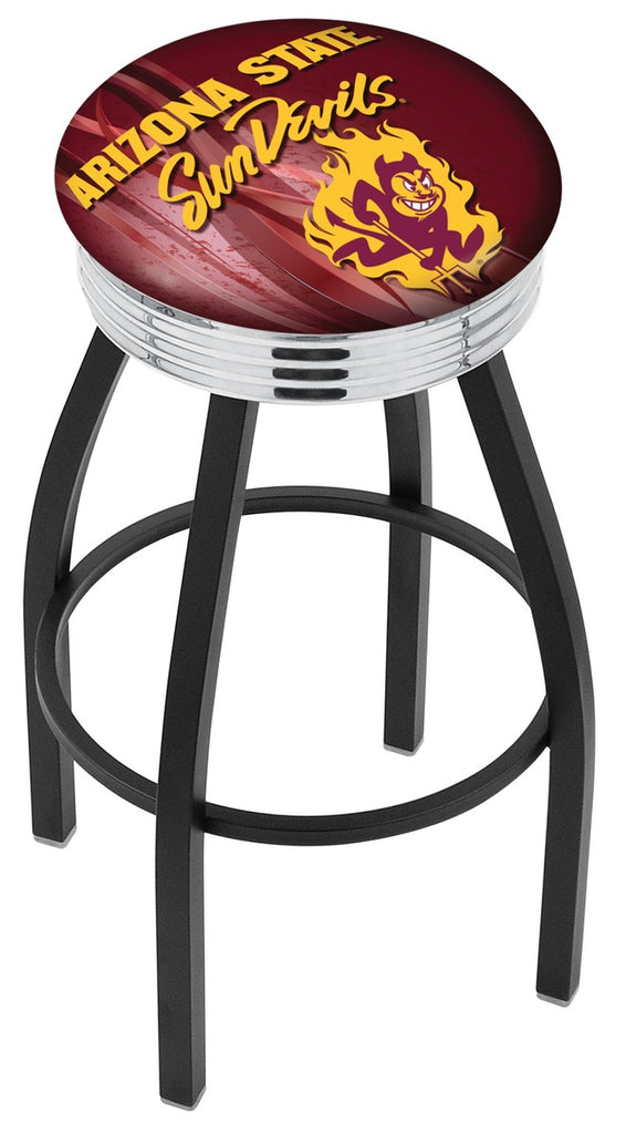 Arizona State Bar Stool With Sparky Logo