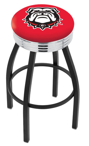Georgia "bulldog" Bar Stool