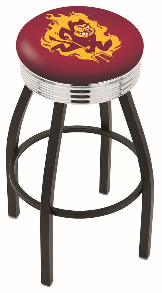 Arizona State Bar Stool With Sparky Logo