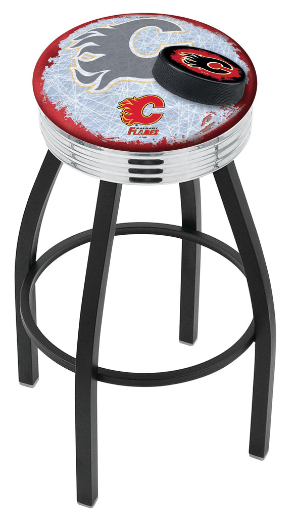 Calgary Flames Bar Stool