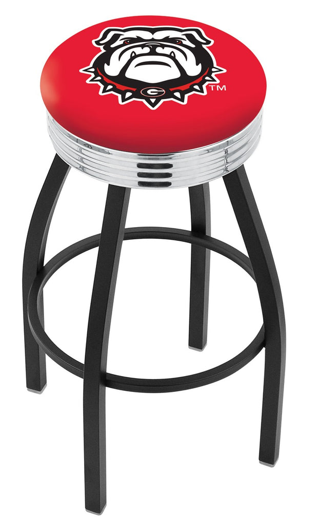 Georgia "bulldog" Bar Stool
