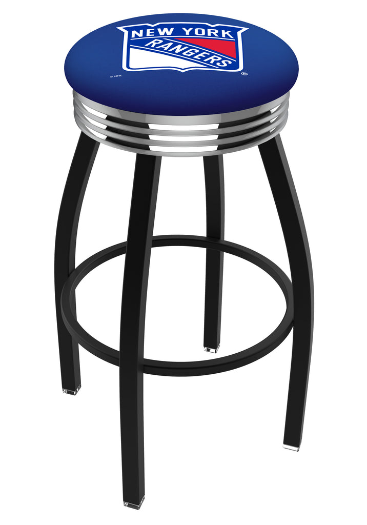 New York Rangers Bar Stool