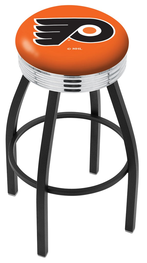 Philadelphia Flyers Bar Stool W-orange Background