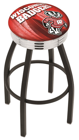 Wisconsin "badger" Bar Stool