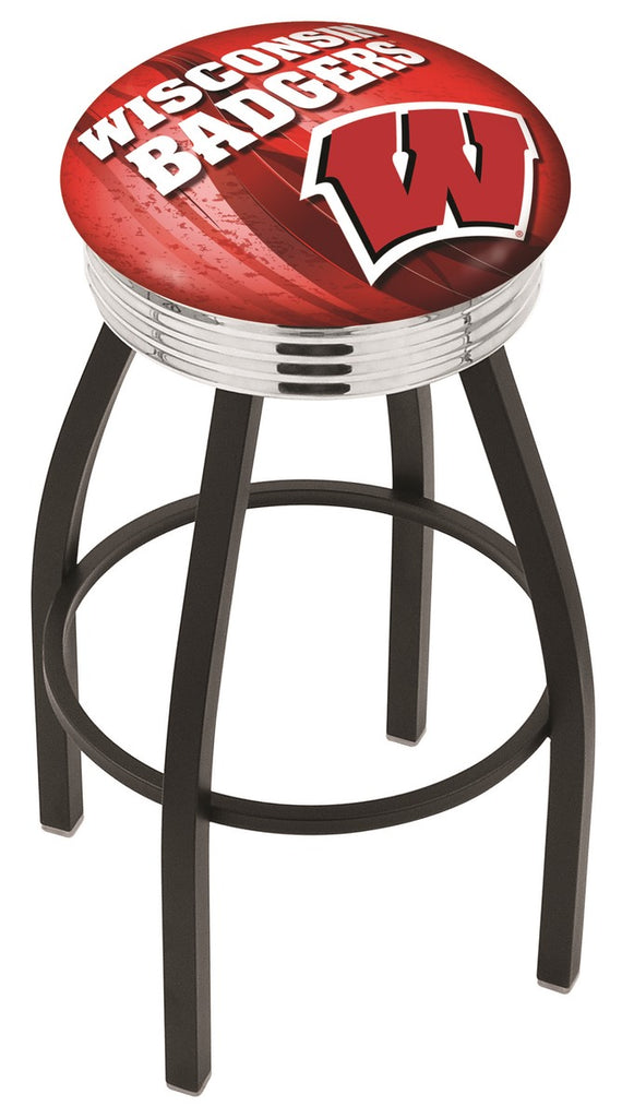 Wisconsin "w" Bar Stool