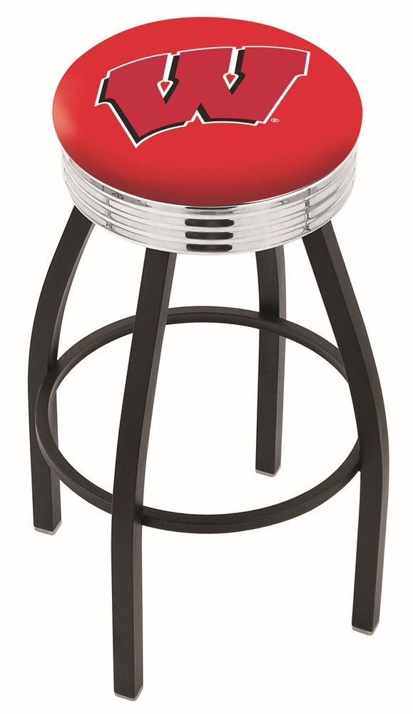 Wisconsin "w" Bar Stool