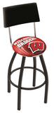 Wisconsin "w" Bar Stool