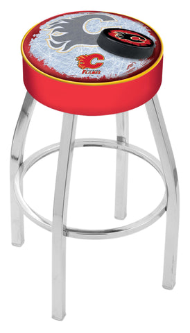 Calgary Flames Bar Stool