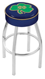 Notre Dame (shamrock) Bar Stool
