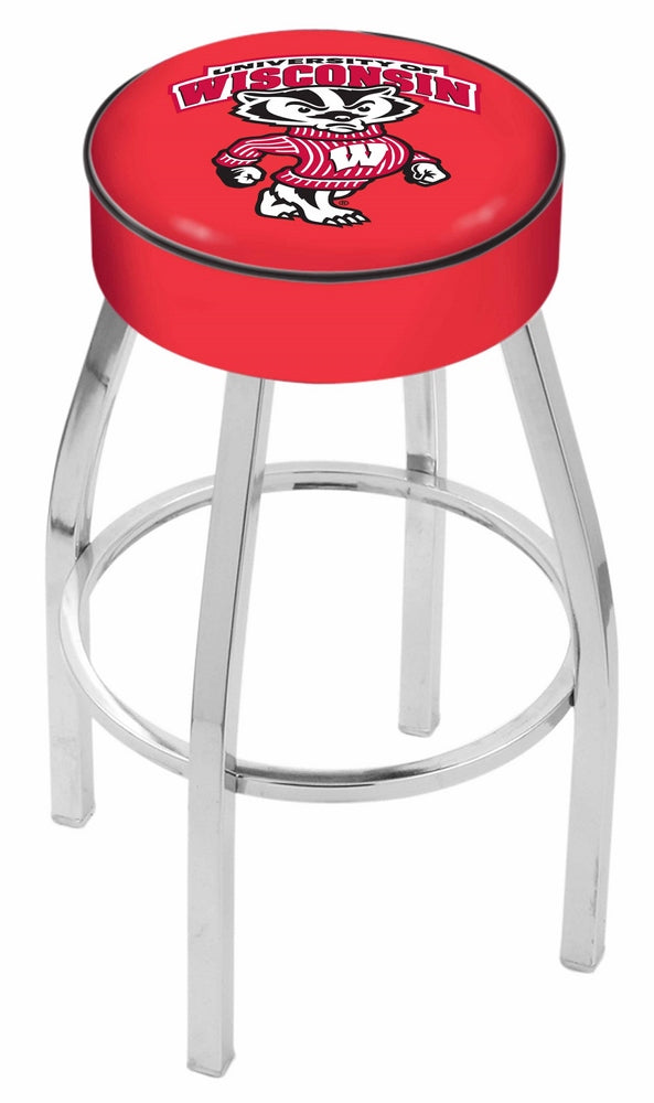 Wisconsin "badger" Bar Stool