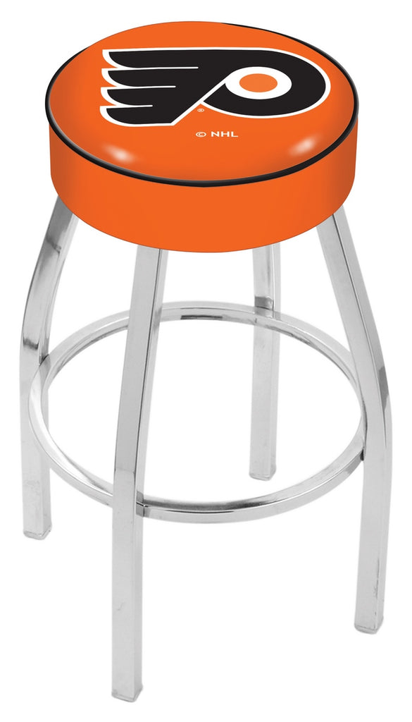 Philadelphia Flyers Bar Stool W-orange Background