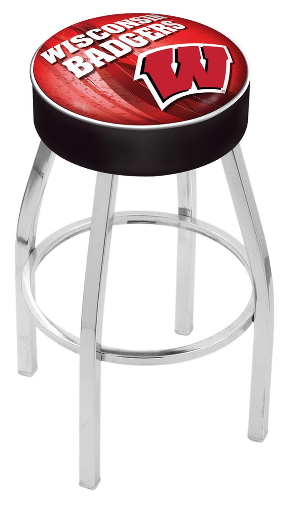 Wisconsin "w" Bar Stool