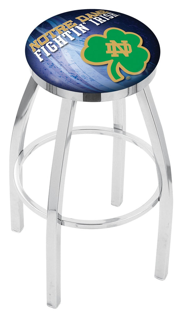 Notre Dame (shamrock) Bar Stool