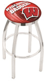 Wisconsin "w" Bar Stool