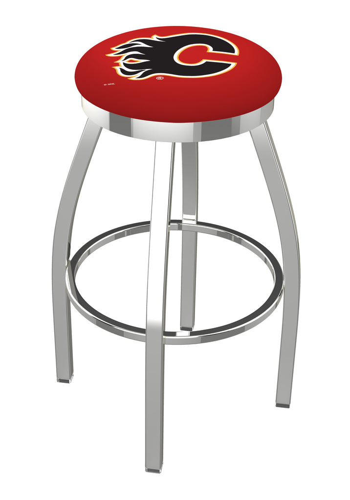 Calgary Flames Bar Stool