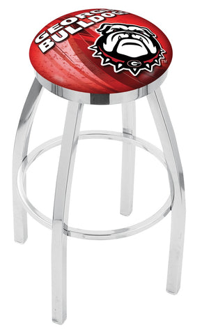 Georgia "bulldog" Bar Stool