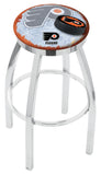 Philadelphia Flyers Bar Stool W-orange Background