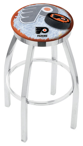 Philadelphia Flyers Bar Stool W-orange Background