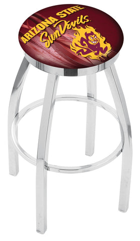 Arizona State Bar Stool With Sparky Logo