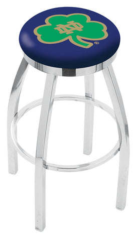 Notre Dame (shamrock) Bar Stool
