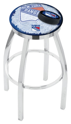 New York Rangers Bar Stool