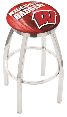 Wisconsin "w" Bar Stool