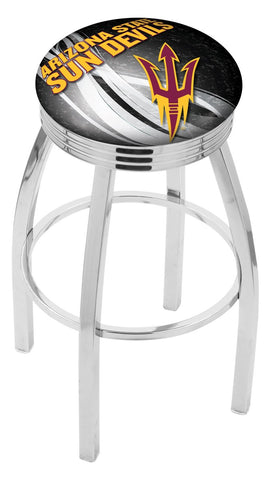 Arizona State Bar Stool With Pitchfork Logo