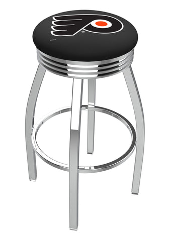 Philadelphia Flyers Bar Stool W-black Background