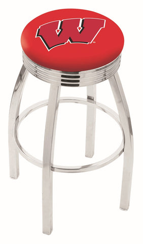 Wisconsin "w" Bar Stool