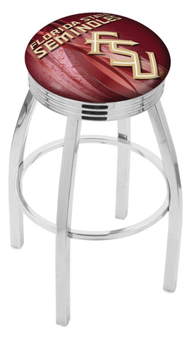 Florida State (script) Bar Stool