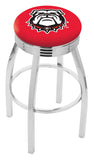 Georgia "bulldog" Bar Stool