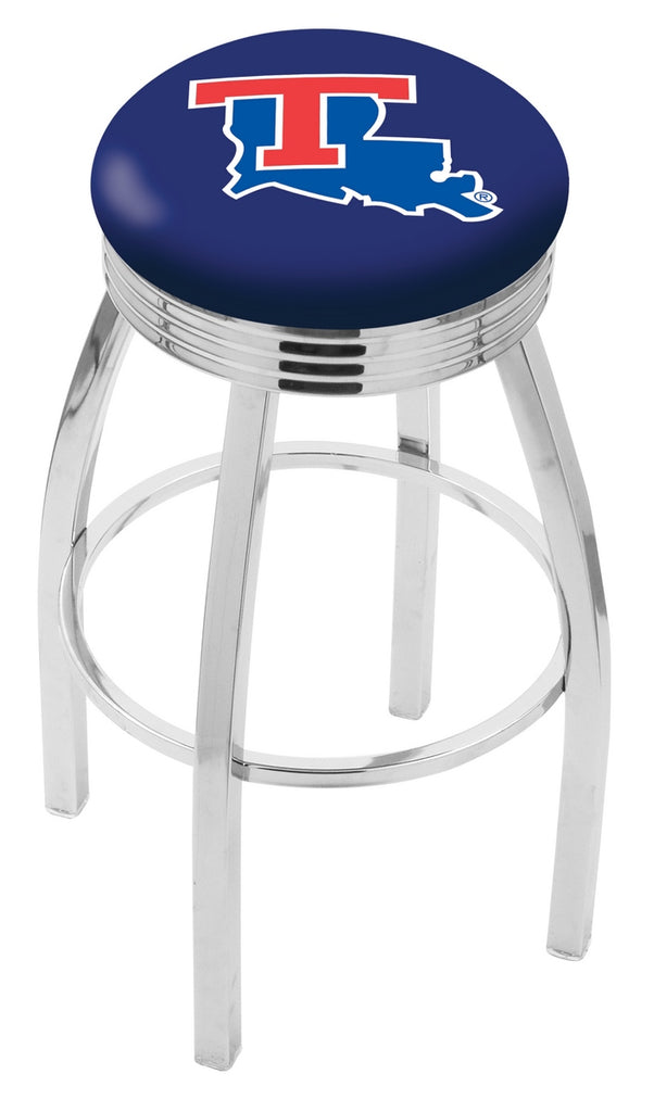 Louisiana Tech Bar Stool