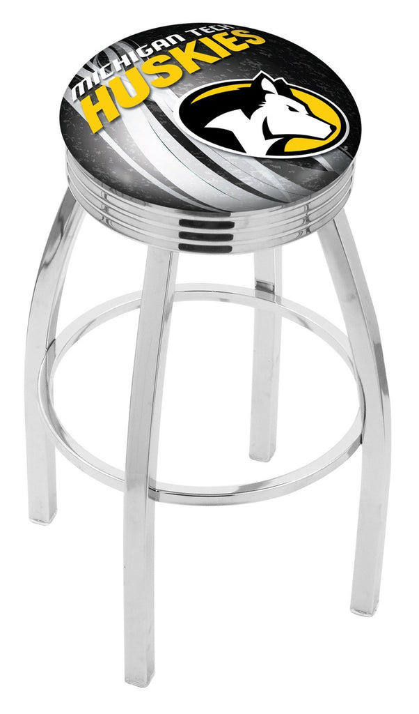 Michigan Tech Bar Stool