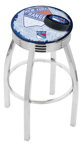 New York Rangers Bar Stool