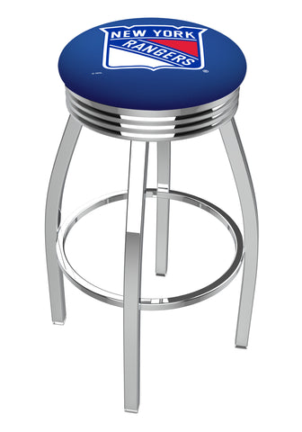 New York Rangers Bar Stool
