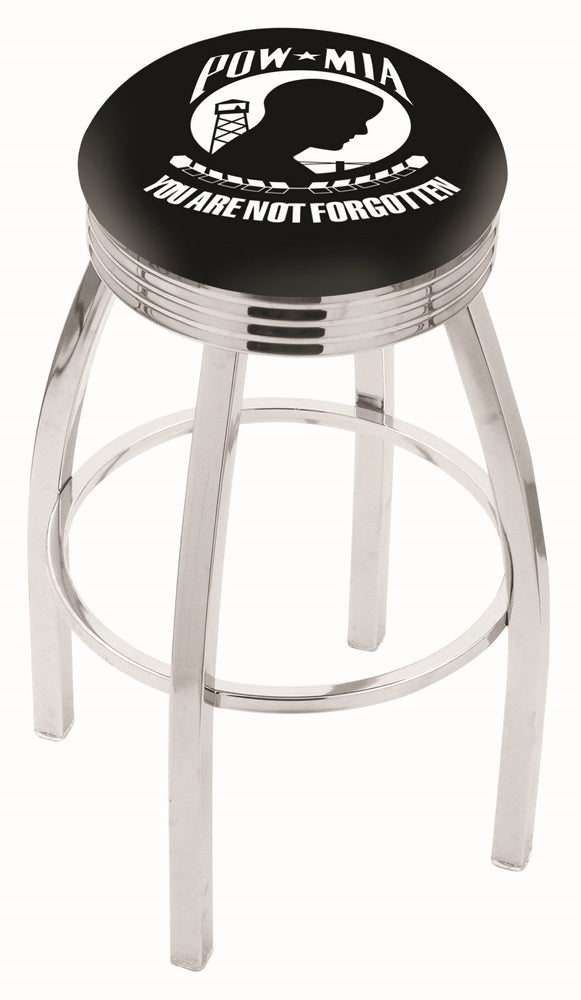 Pow-mia Bar Stool