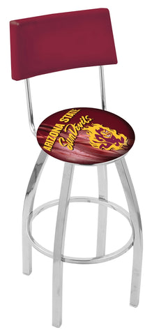Arizona State Bar Stool With Sparky Logo